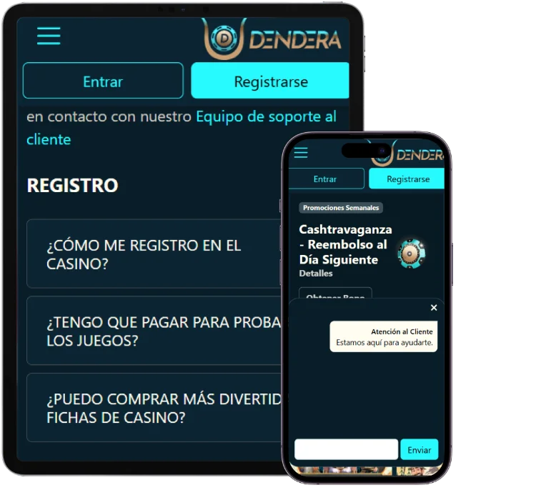 Dendera Casino Centro de ayuda con registro preguntas frecuentes y soporte al cliente